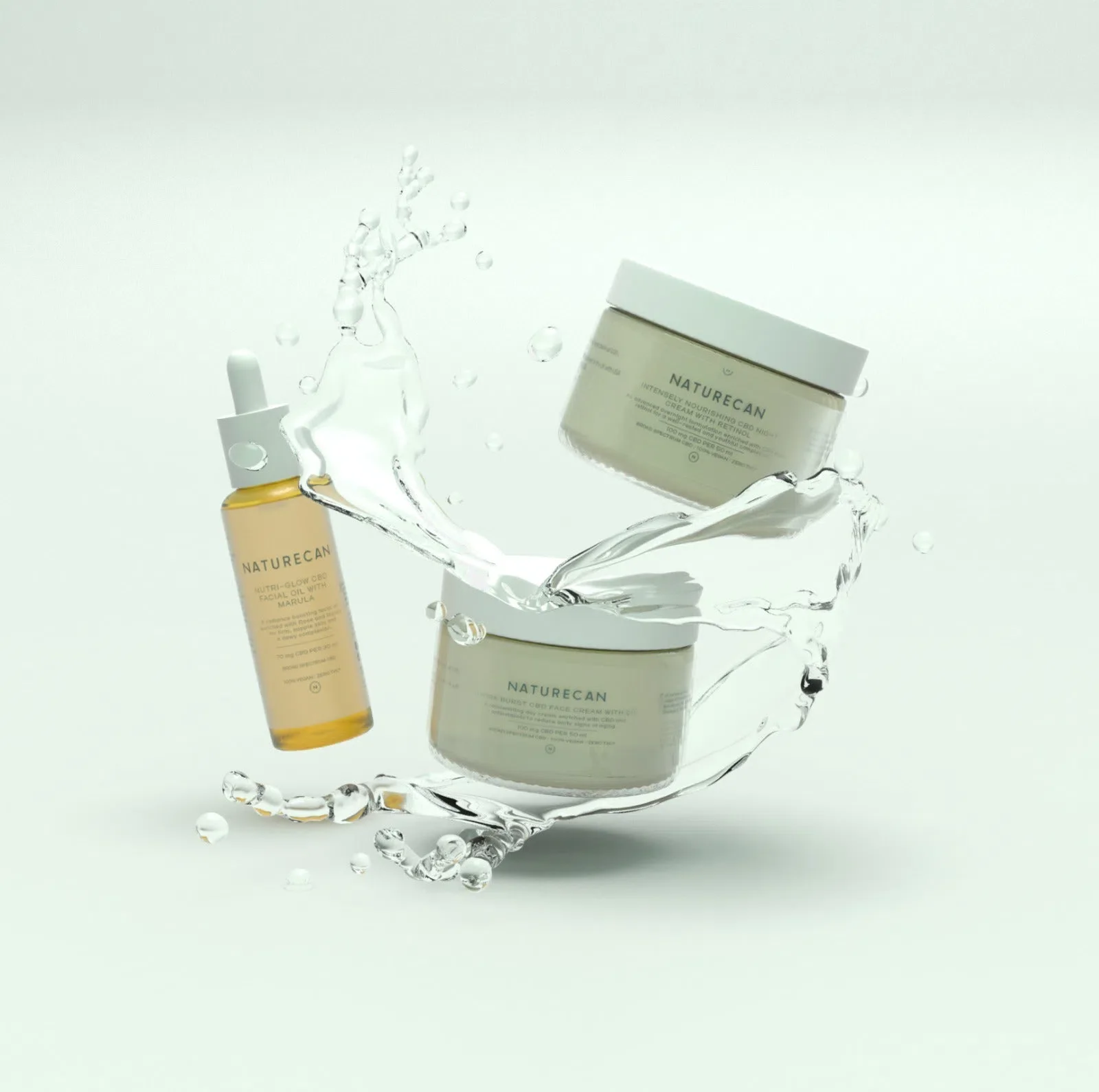 Aceite facial Nutri-Glow de CBD con Marula - Image 3