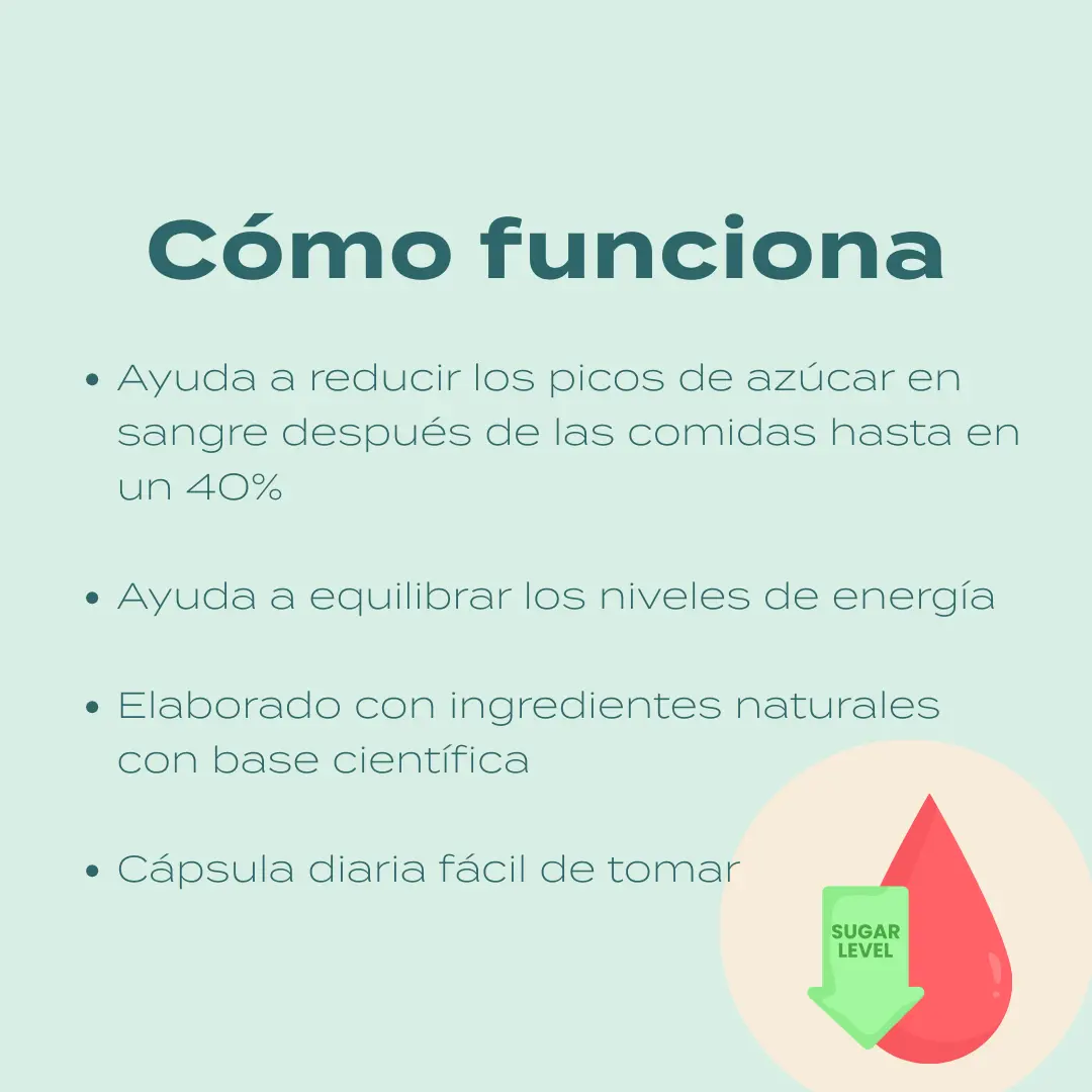 Cápsulas de apoyo a la glucosa - Reducose - Image 4