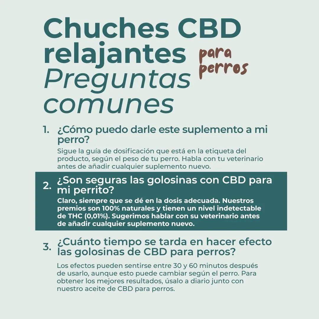 Chuches CBD relajantes para perros - Image 12