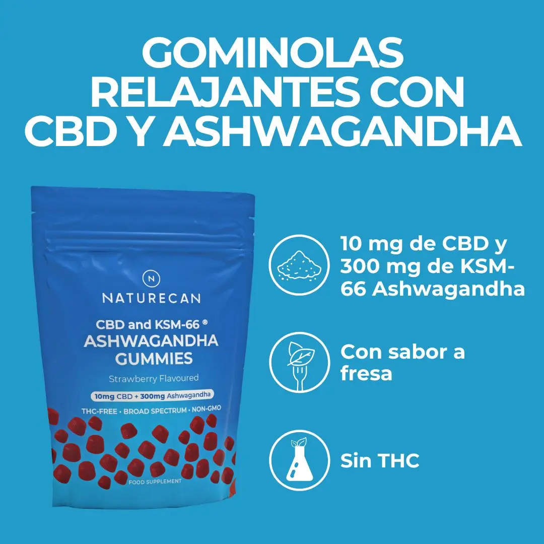 Gominolas relajantes de Ashwagandha con CBD - Image 3