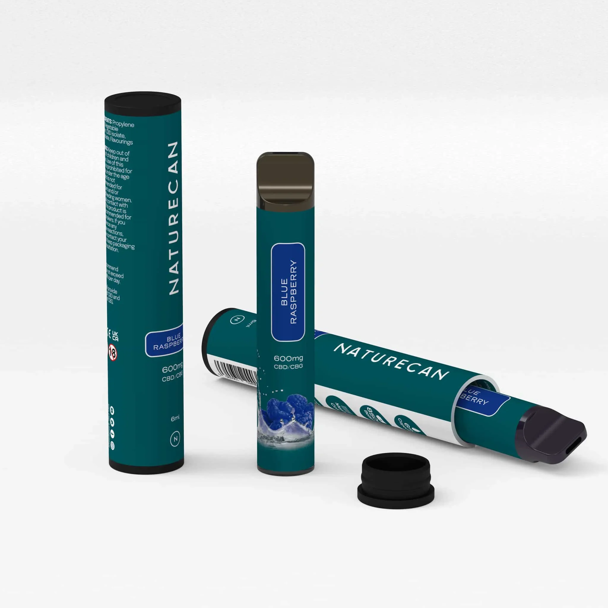 Pack de 3 vapers CBD y CBG desechables - Image 4