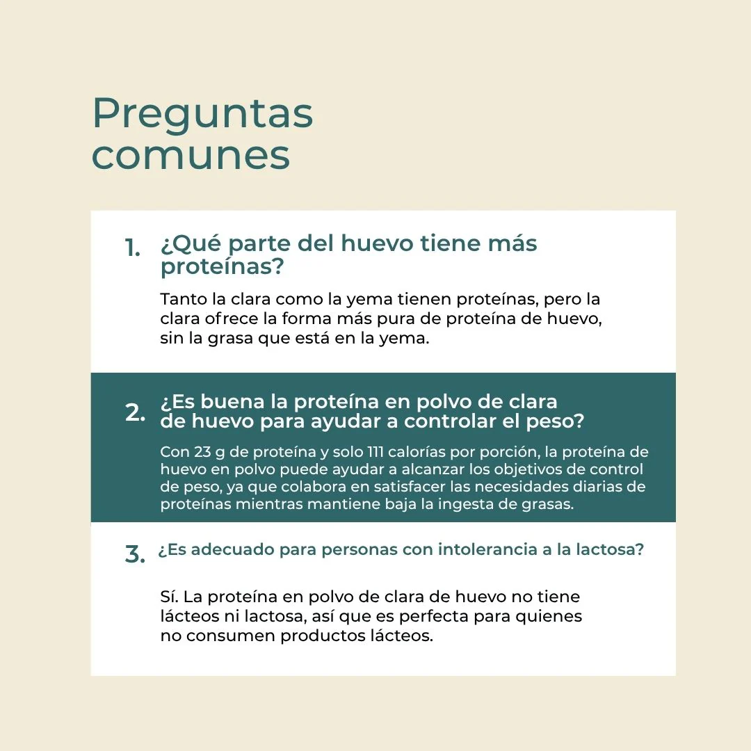 Proteína de clara de huevo - Image 9